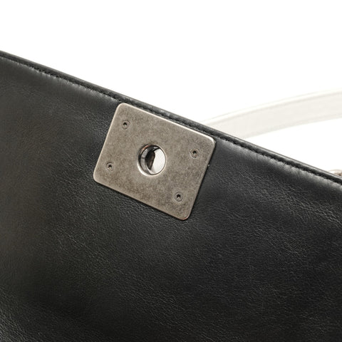 CHANEL Boy, seat number 19 Shoulder Bag black WS28799