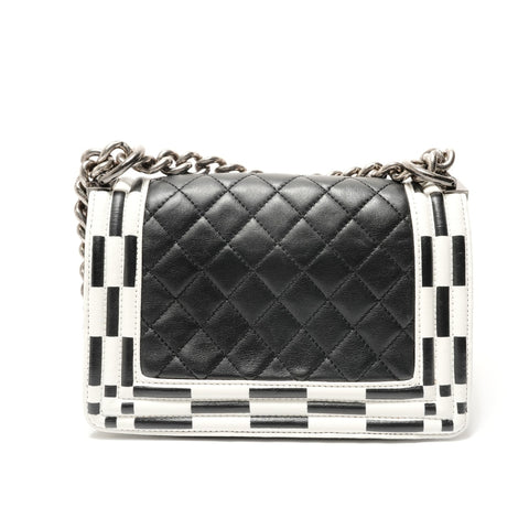 CHANEL Boy, seat number 19 Shoulder Bag black WS28799