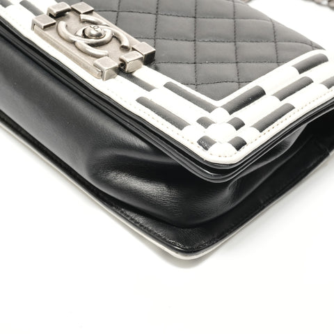 CHANEL Boy, seat number 19 Shoulder Bag black WS28799