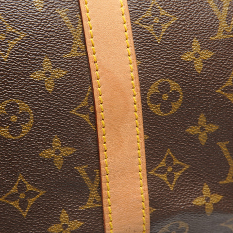 LOUIS VUITTON 1985 Monogram Keepall 55 Boston bag Brown WS28801
