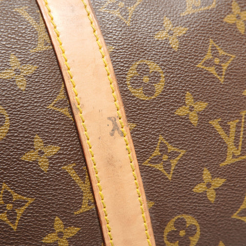 LOUIS VUITTON 1985 Monogram Keepall 55 Boston bag Brown WS28801