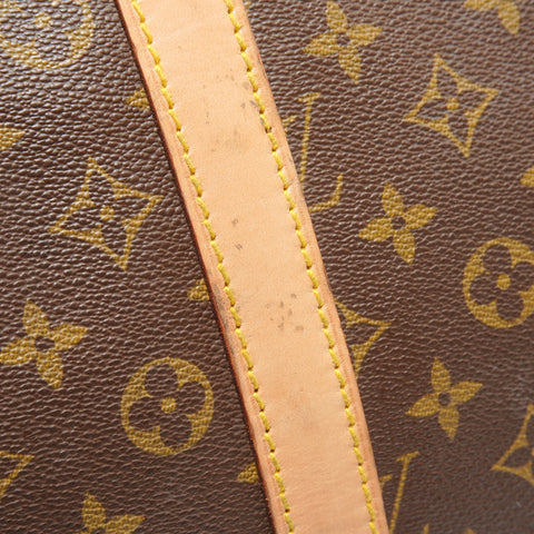 LOUIS VUITTON 1985 Monogram Keepall 55 Boston bag Brown WS28801