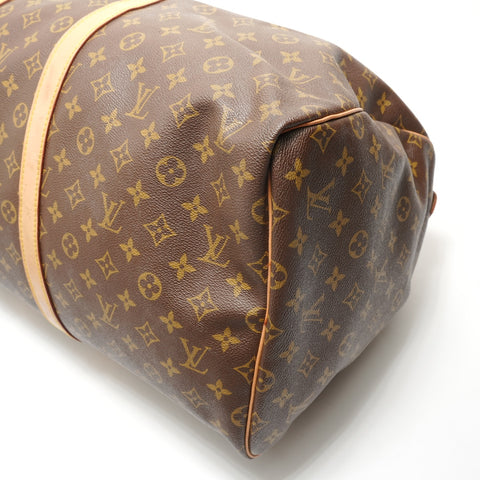 LOUIS VUITTON 1985 Monogram Keepall 55 Boston bag Brown WS28801