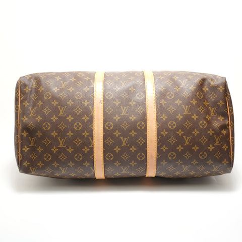 LOUIS VUITTON 1985 Monogram Keepall 55 Boston bag Brown WS28801