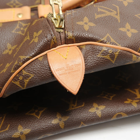 LOUIS VUITTON 1985 Monogram Keepall 55 Boston bag Brown WS28801