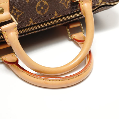LOUIS VUITTON Monogram Speedy 30, manufactured in 1997. Handbag Brown WS28803