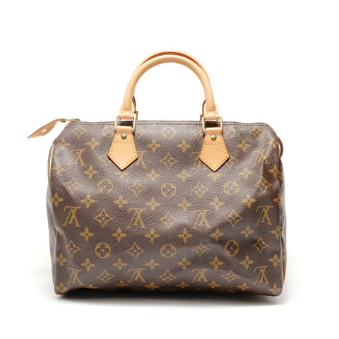 LOUIS VUITTON Monogram Speedy 30, manufactured in 1997. Handbag Brown WS28803