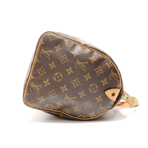LOUIS VUITTON Monogram Speedy 30, manufactured in 1997. Handbag Brown WS28803