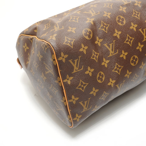 LOUIS VUITTON Monogram Speedy 30, manufactured in 1997. Handbag Brown WS28803