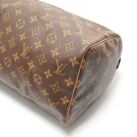 LOUIS VUITTON Monogram Speedy 30, manufactured in 1997. Handbag Brown WS28803
