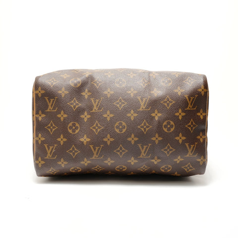LOUIS VUITTON Monogram Speedy 30, manufactured in 1997. Handbag Brown WS28803