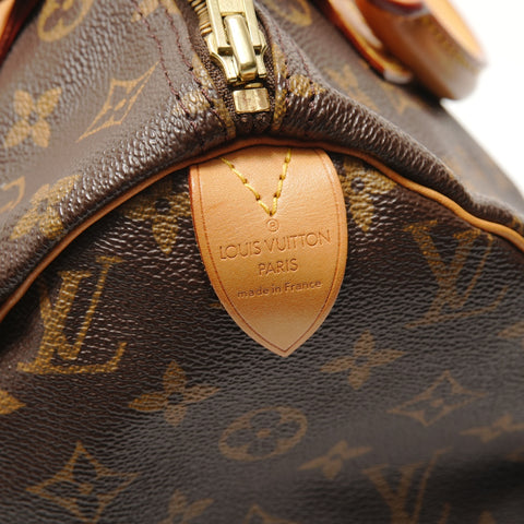 LOUIS VUITTON Monogram Speedy 30, manufactured in 1997. Handbag Brown WS28803