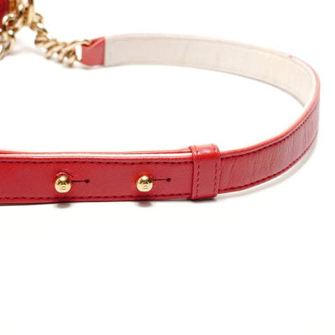 CHANEL Item No. 18, 2012-2013 Boy Chanel Shoulder Bag Red WS28807
