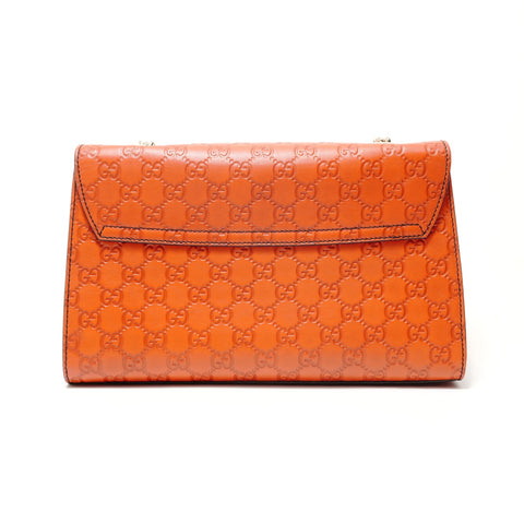GUCCI Micro Guccisima Emily Shoulder Bag Orange WS28808