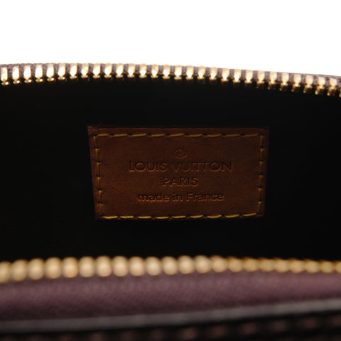 LOUIS VUITTON Alma BB Monogram Vernis Bordeaux, 2014 Handbag Brown WS28809