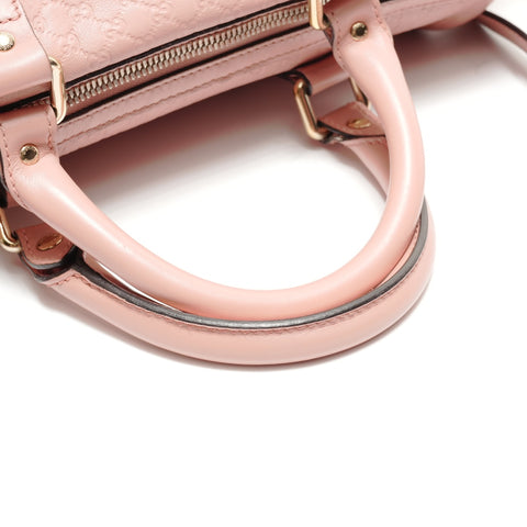 GUCCI Gucci sima micro GG Boston bag pink WS28810
