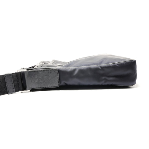 PRADA Test nylon Shoulder Bag Navy WS28811