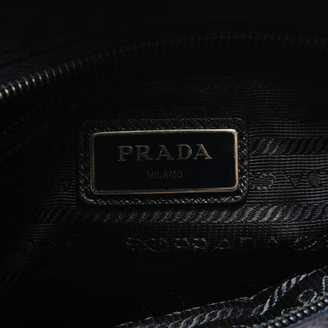 PRADA Test nylon Shoulder Bag Navy WS28811