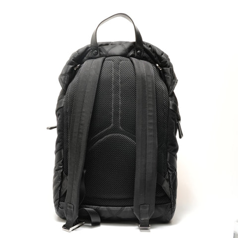 PRADA Velcro nylon Backpack  Daypack black WS28812