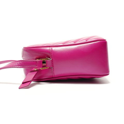 YVES SAINT LAURENT quilting Shoulder Bag pink WS28816