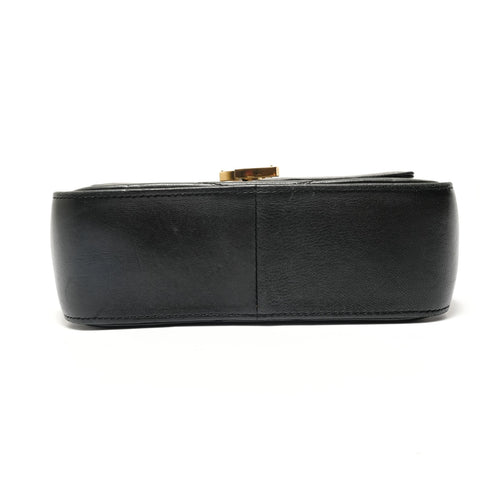 YVES SAINT LAURENT Sulpis Quilted Leather Shoulder Bag black WS28822