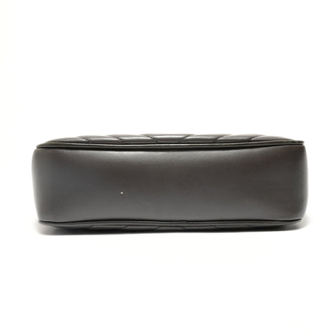 YVES SAINT LAURENT quilting Shoulder Bag gray WS28823