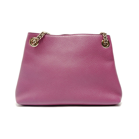 GUCCI Soho Medium Shoulder Bag purple WS28828