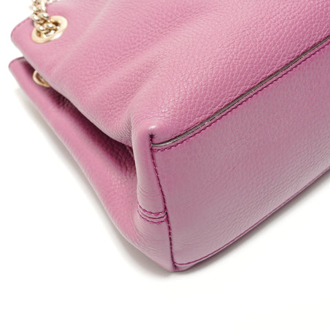 GUCCI Soho Medium Shoulder Bag purple WS28828
