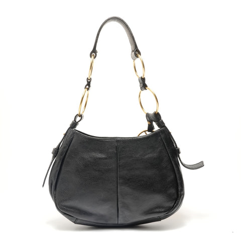 YVES SAINT LAURENT one belt Shoulder Bag black WS28831