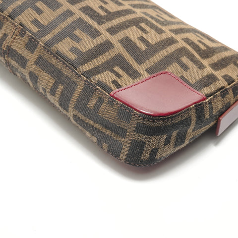 FENDI Zucca Shoulder Bag Brown WS28832