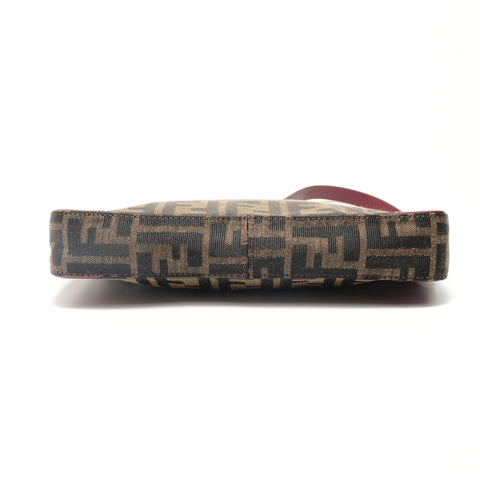 FENDI Zucca Shoulder Bag Brown WS28832