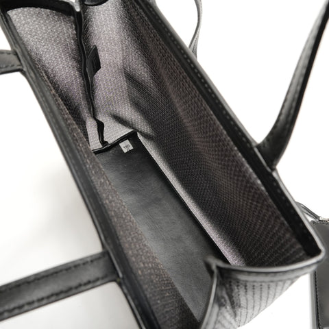 PRADA Sequin Mesh Handbag black WS28833