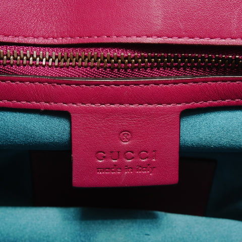 GUCCI GG Marmont Velour Heart Shoulder Bag pink WS28834