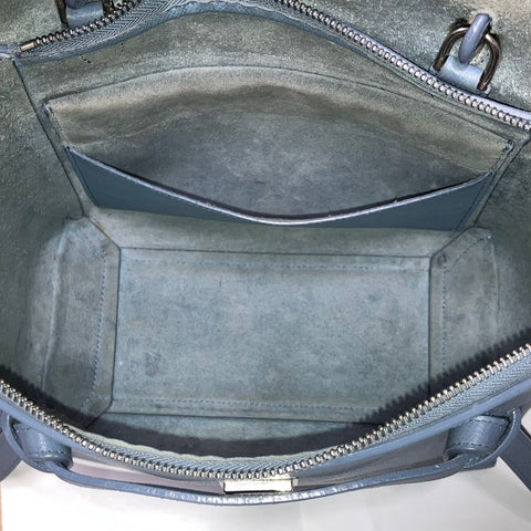 CELINE Belt bag micro Handbag blue WS28836