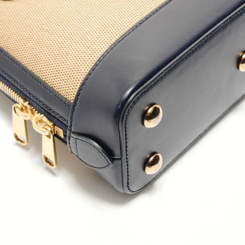 GUCCI 2-Way Horsebit 1955 Handbag beige WS28839