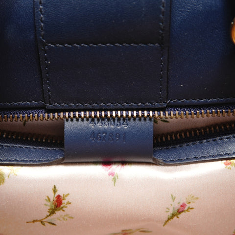 GUCCI GG Marmont 2-Way Denim Shoulder Bag blue WS28840