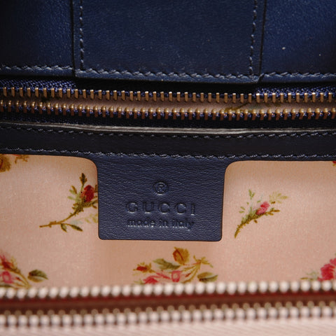 GUCCI GG Marmont 2-Way Denim Shoulder Bag blue WS28840