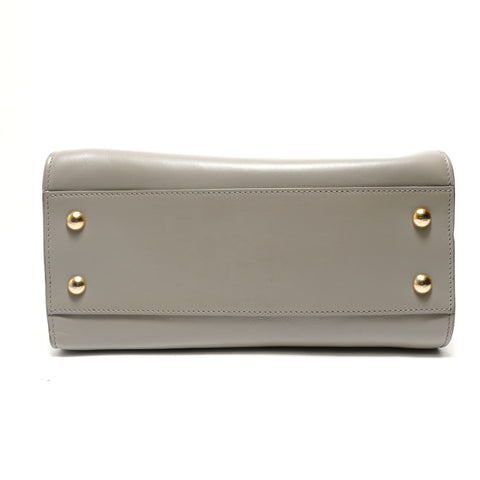 YVES SAINT LAURENT Baby Cabas 2WAY Handbag gray WS28845