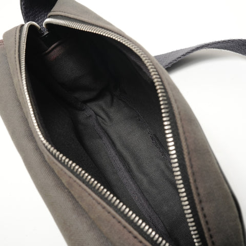 LOEWE military messenger Shoulder Bag gray WS28847