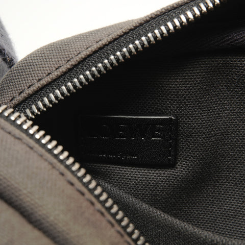 LOEWE military messenger Shoulder Bag gray WS28847