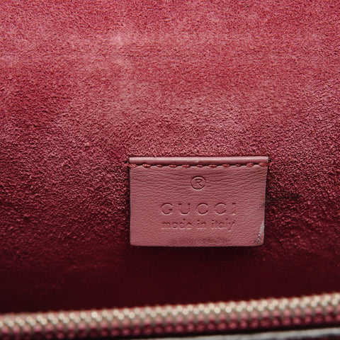 GUCCI Dionysus PVC Canvas Shoulder Bag beige WS28849