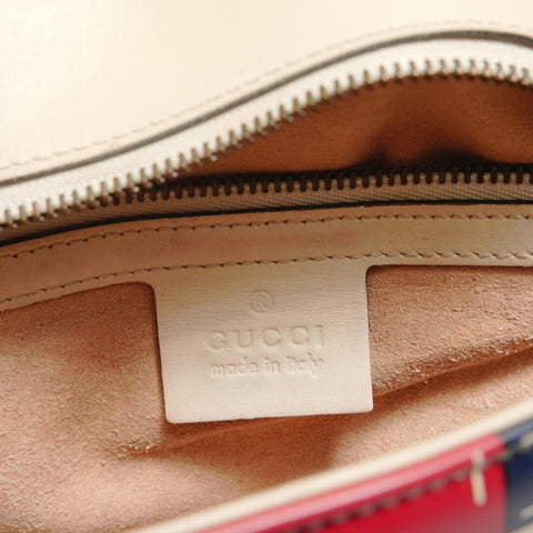 GUCCI GG Marmont belt print Shoulder Bag multicolor WS28850