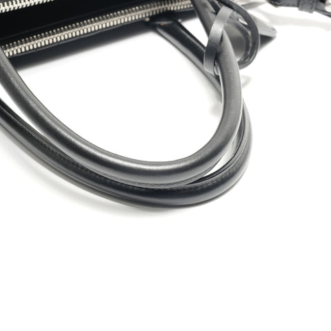 PRADA Diagram 2-Way Leather Shoulder Bag black WS28853