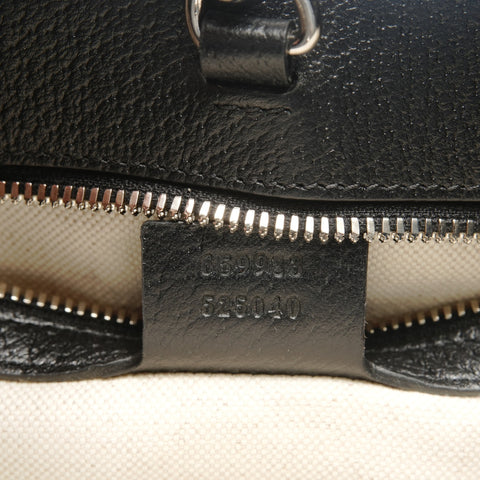 GUCCI Embroidered Nylon Raffia 2-Way Bag Handbag multicolor WS28857