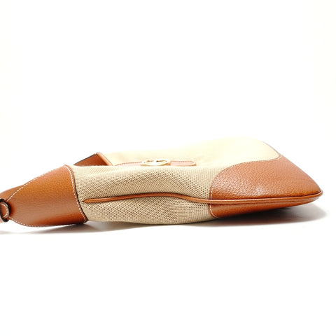 GUCCI GG Marmont Aphrodite Canvas Shoulder Bag beige WS28858