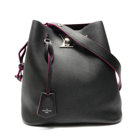 LOUIS VUITTON 2017 RockMe Bucket Shoulder Bag black WS28861