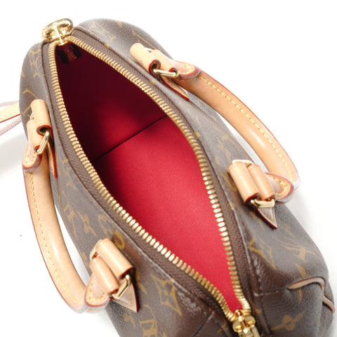 LOUIS VUITTON 2021-2025 Monogram Speedy Bandoulire 20 Handbag Brown WS28862