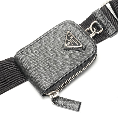 PRADA Safiano Shoulder Bag black WS28864