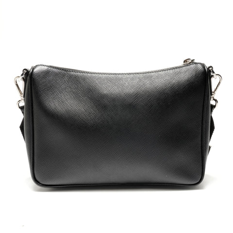 PRADA Safiano Shoulder Bag black WS28864