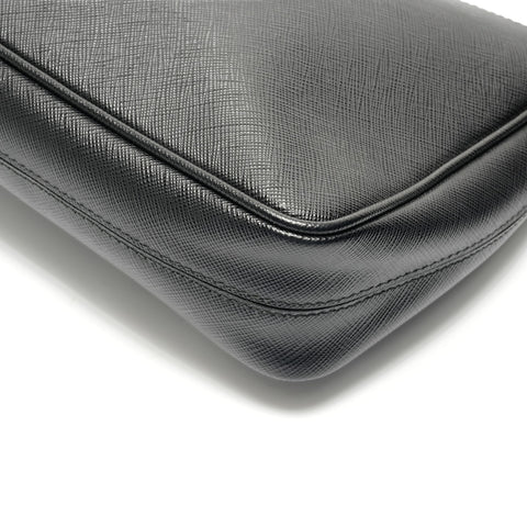 PRADA Safiano Shoulder Bag black WS28864